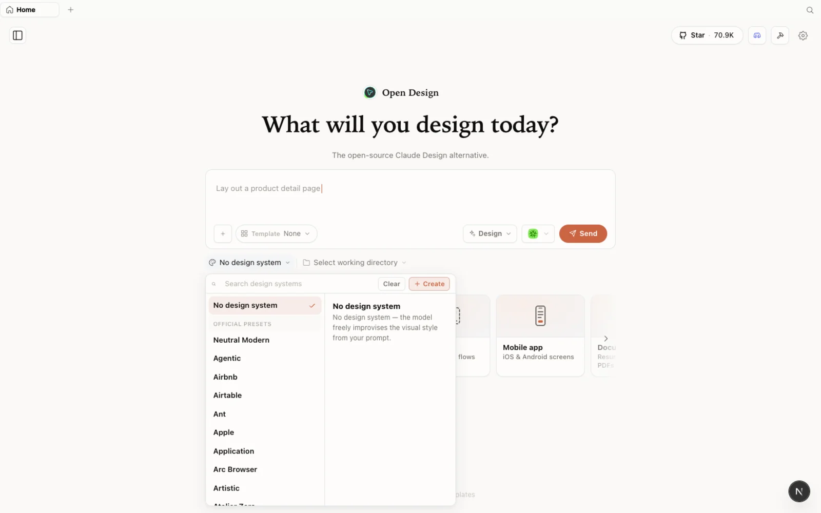 La bibliothèque intégrée de design systems.